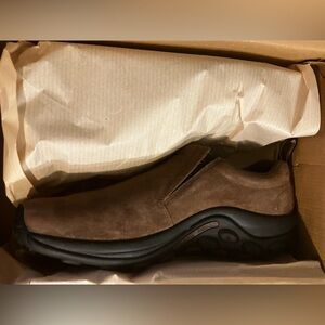 Merrell Men’s Jungle Moc Slip-On Shoe, Dark Earth, 10.5 M US - NEW